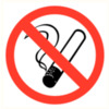 Pictogram Rauchen verboten